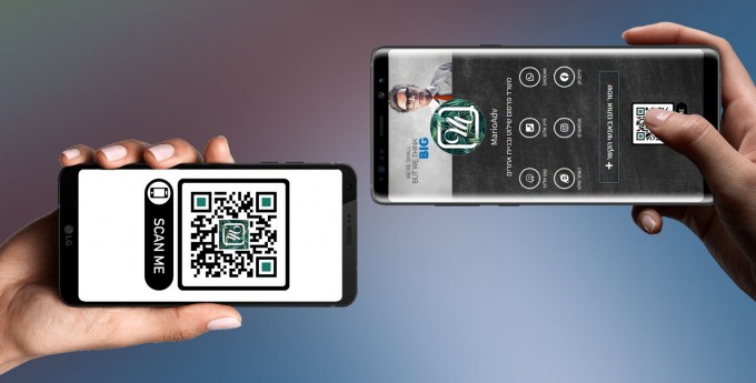 השתמשו בקוד QR כדי לשתף את כרטיס הביקור הדיגיטלי שלכם בקלות